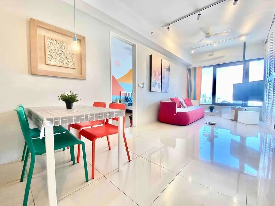 Tropicana 218 Macalister #Wondercolor #Infinity Pool #Georgetown #5Pax #2Br 2Bath #1King 1Queen 1Single #Quality Well Maintained #Private Host Джорджтаун
