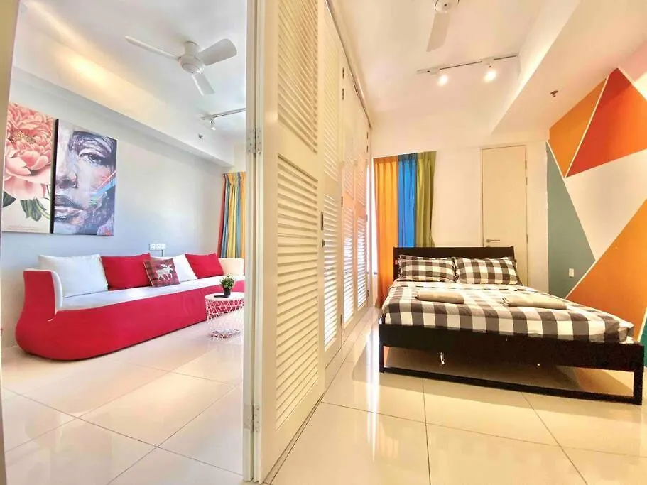 Апартаменты Tropicana 218 Macalister #Wondercolor #Infinity Pool #Georgetown #5Pax #2Br 2Bath #1King 1Queen 1Single #Quality Well Maintained #Private Host